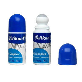 TINTA P/ALMOHADILLA ROLL ON 60ML AZUL PELIKAN